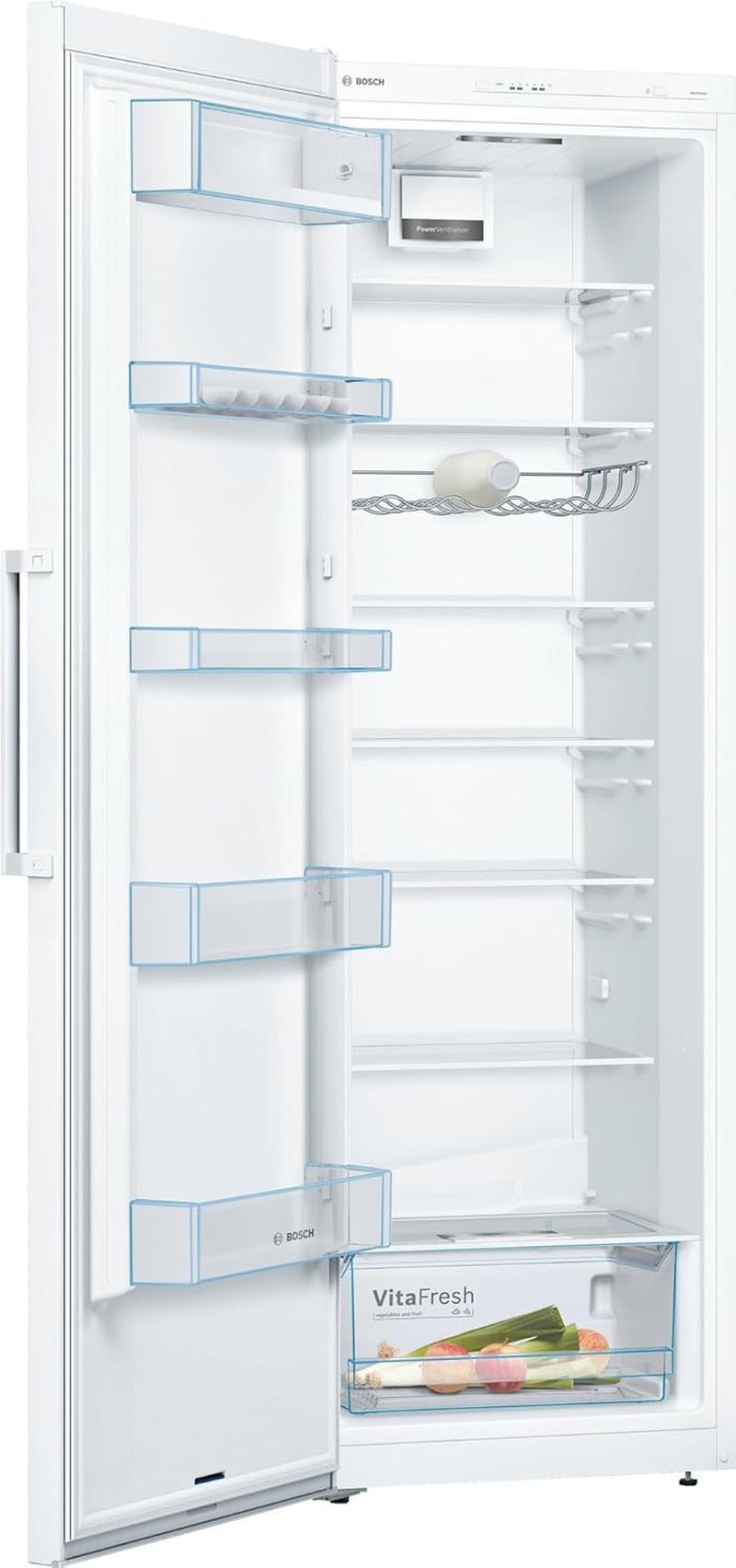 KSV36VWEP Réfrigérateur Pose-Libre - Série 4 - Vitafresh - 346 Litres - 186 X 60 Cm - Blanc
