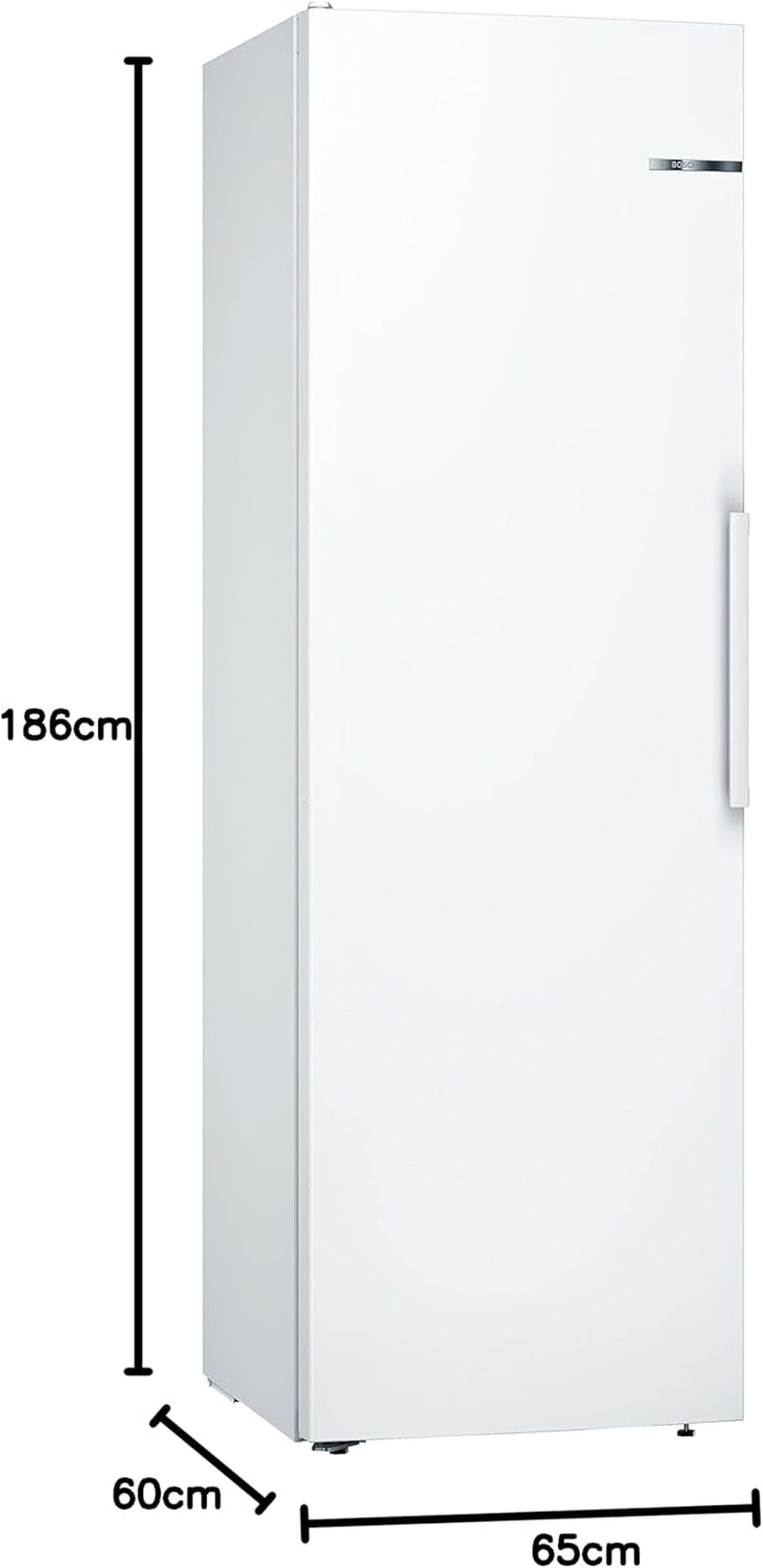KSV36VWEP Réfrigérateur Pose-Libre - Série 4 - Vitafresh - 346 Litres - 186 X 60 Cm - Blanc