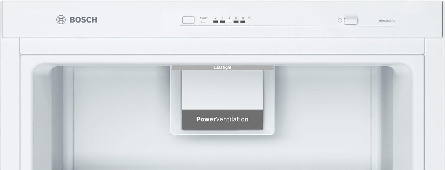 KSV36VWEP Réfrigérateur Pose-Libre - Série 4 - Vitafresh - 346 Litres - 186 X 60 Cm - Blanc