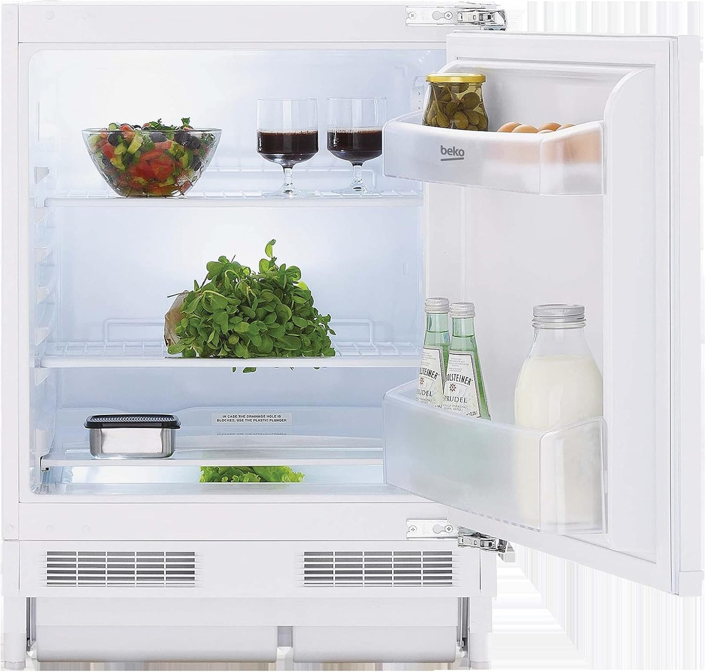 Beko BU1103N Réfrigérateur Intégré (Placement) 128 L F Blanc